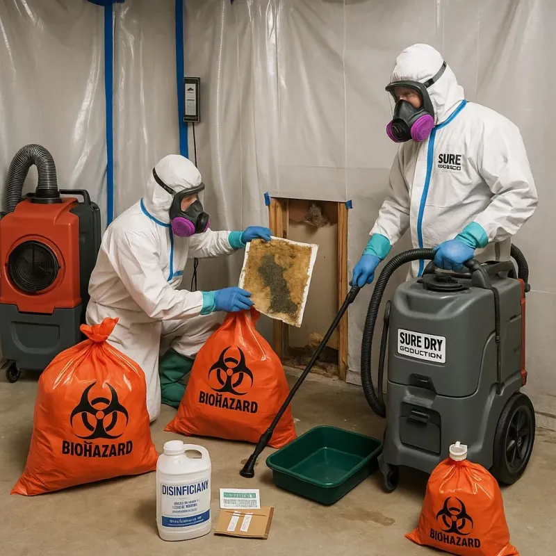Contaminated Water Handling Protocols process in Hemet, CA